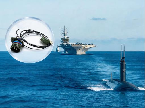 Ankeno J599E8 Series Expanded Beam Fiber Optic Connector: The Reliable Connection Core for Shipboard Systems