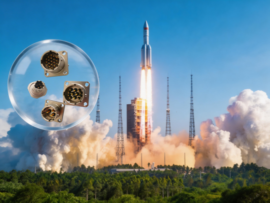 Ankeno GJB599 Series Hermetic Electrical Connectors: The “Core Connection Backbone” Empowering Rocket Launches