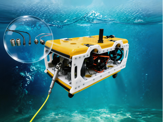 Ankeno Rubber & Plastic Type 15 Data Composite Series: The Reliable Connection Core for Underwater Robots
