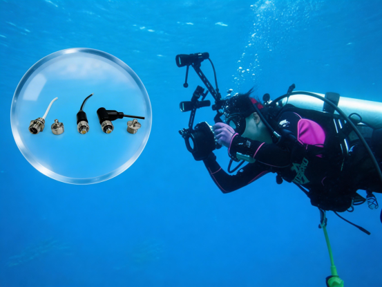 Ankeno 01SH Shallow-Water Metal Series Optoelectronic Connector Assemblies: The Reliable Connection Core for Underwater Cameras