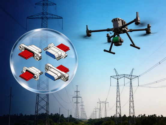 Ankeno J30JB Series Micro Rectangular Electrical Connectors: Reliable Connection Solutions for UAVs in Harsh Environments