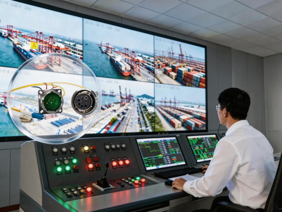 Ankeno J599 Series III Optoelectronic Hybrid Connectors: The Core Link Ensuring Stable Operation of Monitoring Systems